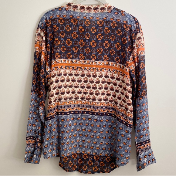 COPY - Free People Patterned Button Down Shirt - Picture 5 of 5